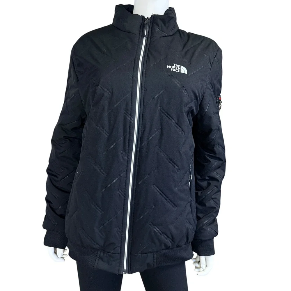 The North Face Quilted Street‎ Wear HighTech Ski Snowboard Black Jacket Women S